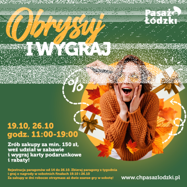 Łódź: Konkurs "Obrysuj i wygraj"