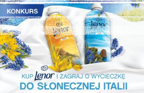 Konkurs "Lenor Vacation Vibes" Kaufland