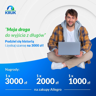 Konkurs "Moja droga do wyjścia z długów – podziel się historią i zyskaj szansę na 3000 zł"