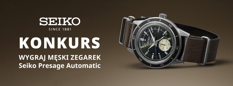 Wygraj zegarek Seiko o wartości 3179zł