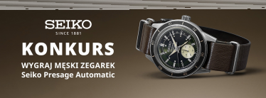 Wygraj zegarek Seiko o wartości 3179zł