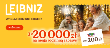 Konkurs "Leibniz - Wygraj rodzinne chwile!" etapy