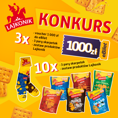 Konkurs "Chrupiąca ekipa Lajkonika"