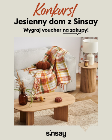 Konkurs "Jesienny dom z Sinsay"