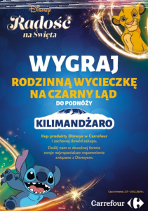 Konkurs "Swoje najwspanialsze wspomnienie związane z Disneyem" Carrefour