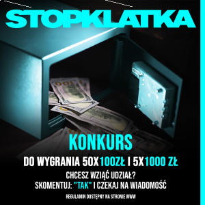 Konkrus "Oglądaj Stopklatkę i wygrywaj gotówkę"
