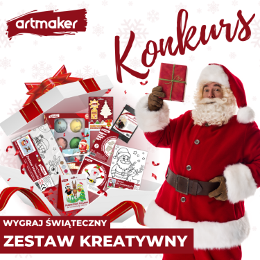 Wygraj Świąteczny ZESTAW KREATYWNY od Artmaker