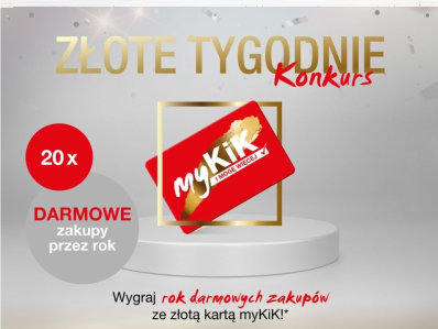 Konkurs 'Złote tygodnie z myKiK"