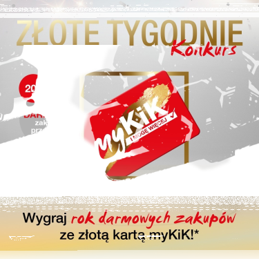 Wygraj ROCZNE DARMOWE ZAKUPY w KiK!