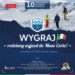 Wygraj tygodniowy wyjazd do Maso Corto