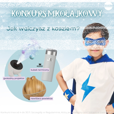 Konkurs "Mikołajkowy - Jak walczysz z kaszlem"