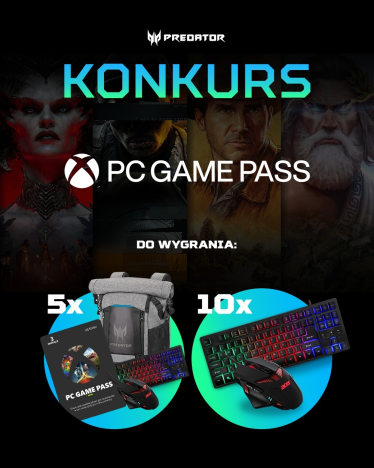 Konkurs "Predator x Xbox PC Game Pass"