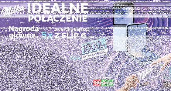 Konkurs "Połącz z Milka" Delikatesy Centrum
