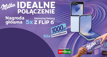Konkurs "Połącz z Milka" Delikatesy Centrum