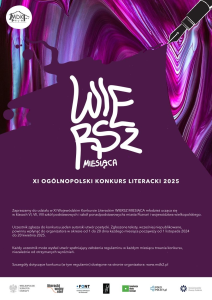 XI wojewódzki konkurs literacki wiersz miesiąca