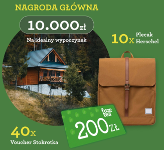 Konkurs "Spróbuj fuzji smaków i wygrywaj" Stokrotka