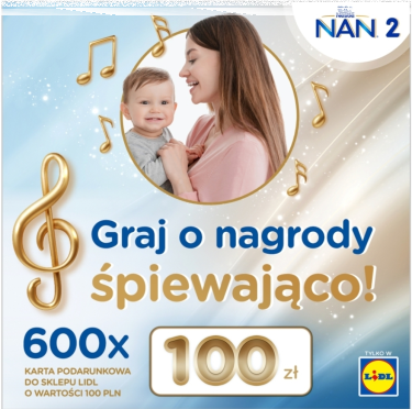 Konkurs "Graj o nagrody śpiewająco" Lidl