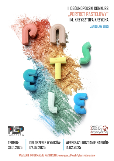 II Ogólnopolski Konkurs "Portret Pastelowy" im. Krzysztofa Krzycha - Państwowe Liceum Sztuk Plastycznych im. S. Wyspiańskiego w Jarosławiu