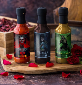 Wygraj zestaw ostrych sosów Dziki Bill inspirowanych grą Diablo IV: Vessel of Hatred