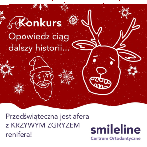Konkurs "Mikołajkowe wyzwanie konkursowe - Przedświąteczna jest afera z krzywym zgryzem renifera"