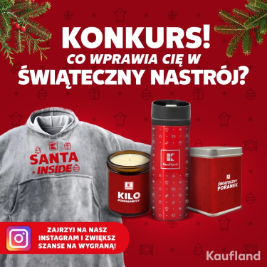 Konkurs "Co wprawia Cię w świąteczny nastrój i dlaczego?"