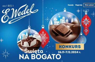 Konkurs "E. Wedel – Święta na bogato" E. Leclerc