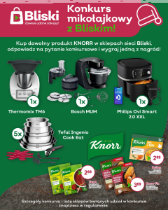 Konkurs mikołajkowy z Bliskim