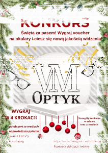 Konkurs "Święta za pasem! Wygraj voucher na okulary, i ciesz się nową jakością widzenia"