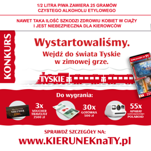 Konkurs "Kierunek na TY" Tyskie, 18+