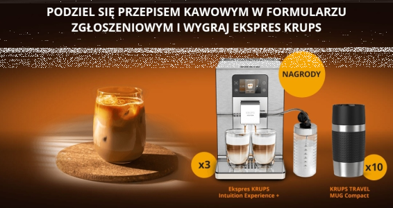 Wygraj ekspres do kawy KRUPS Intuition Experience+