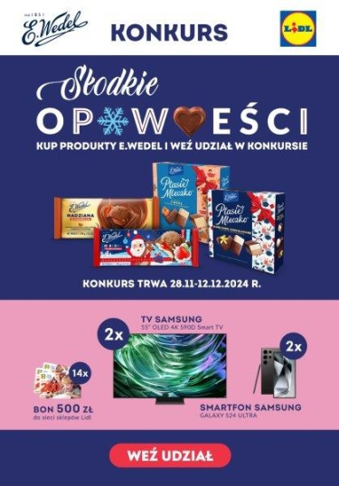 Konkurs "Słodkie opowieści" Lidl
