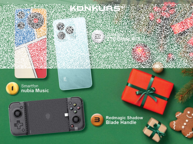 Konkurs "Czas na Mikołaja ZTE I nubia"