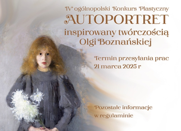 Konkurs plastyczny Autoportret inspirowany twórczością Olgi Boznańskiej