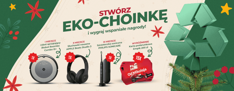 Konkurs "Stwórz eko-choinkę i wygraj super nagrody"