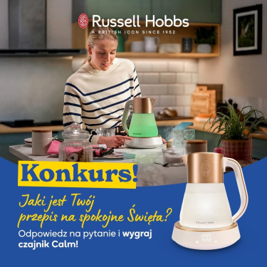 Wygraj czajnik Calm Russell Hobbs