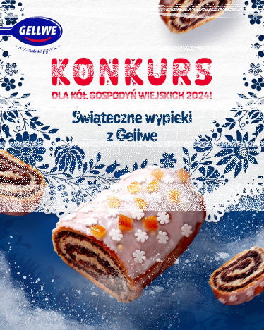 Konkurs dla Kół Gospodyń Wiejskich 2024 "Świąteczne wypieki z Gellwe"