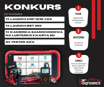 Konkurs z narzędziami samochodowymi