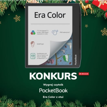 Konkurs "Święta z PocketBookiem - grudzień 2024"