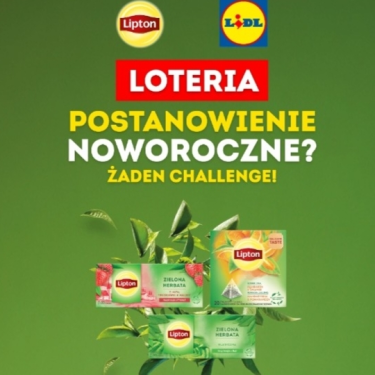 Loteria "Postanowienie noworoczne? - Żaden challenge!" Lidl