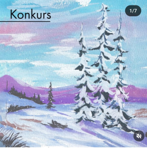 Konkurs plastyczny "Zima w każdej jej odsłonie"