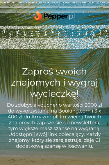 Loteria "Program poleceń newslettera Pepper.pl"