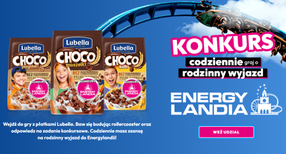 Konkurs "Fungenerator Lubella & Energylandia" etapy dzienne