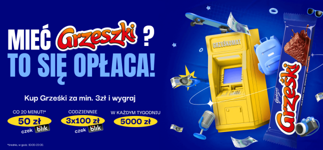 Loteria "Mieć Grzeszki? To się opłaca"