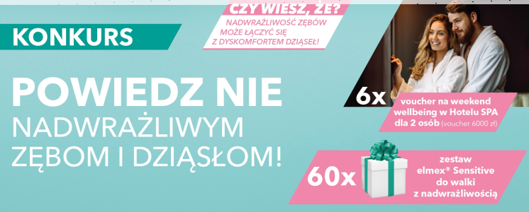 Konkurs "Powiedz nie nadwrażliwym źębom i dziąsłom" Rossmann