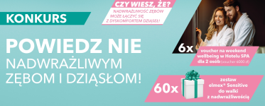 Konkurs "Powiedz nie nadwrażliwym źębom i dziąsłom" Rossmann
