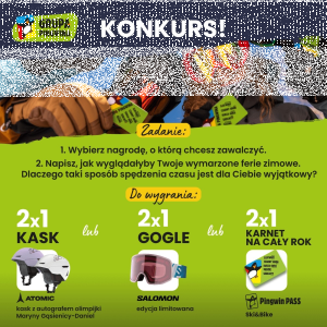 Konkurs "Aktywna zima z Martes Sport x Grupa Pingwina"
