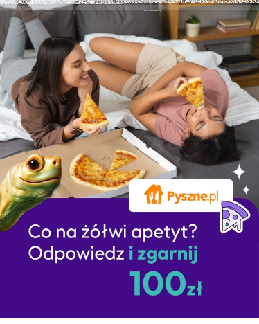 Wygraj 100 zł do pyszne.pl