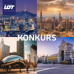 Konkurs "Gdzie planujesz następną podróż?"