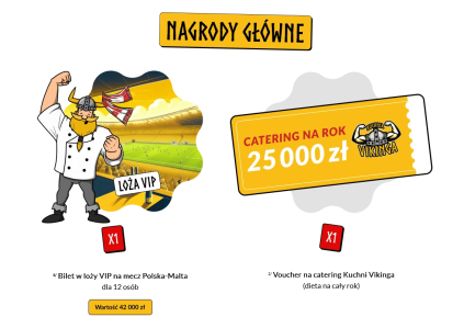 Konkurs "Kuchnia Vikinga - Wszystko zaczyna się od marzenia"