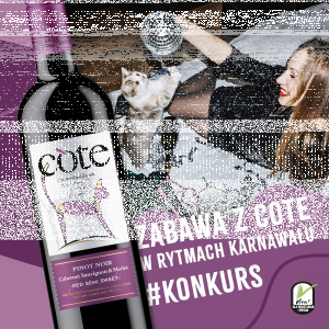 Konkurs "Zabawa z COTE w rytmach karnawału" 18+